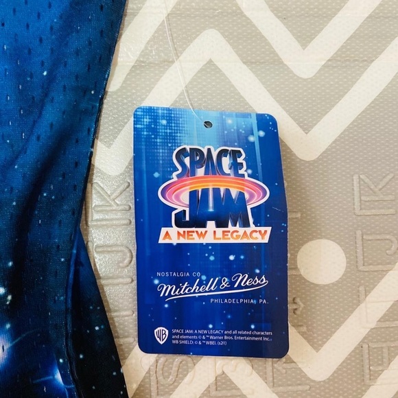 Mitchell and ness space jam basketball jersey - Picture 2 of 7